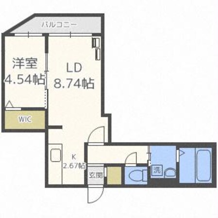 シャトーライフN27の物件間取画像